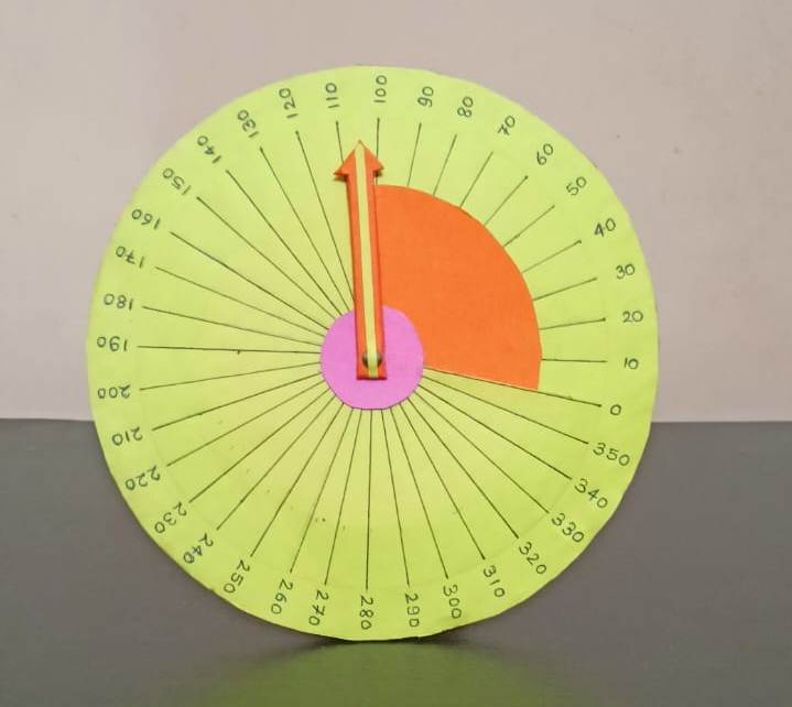 school project angle scale